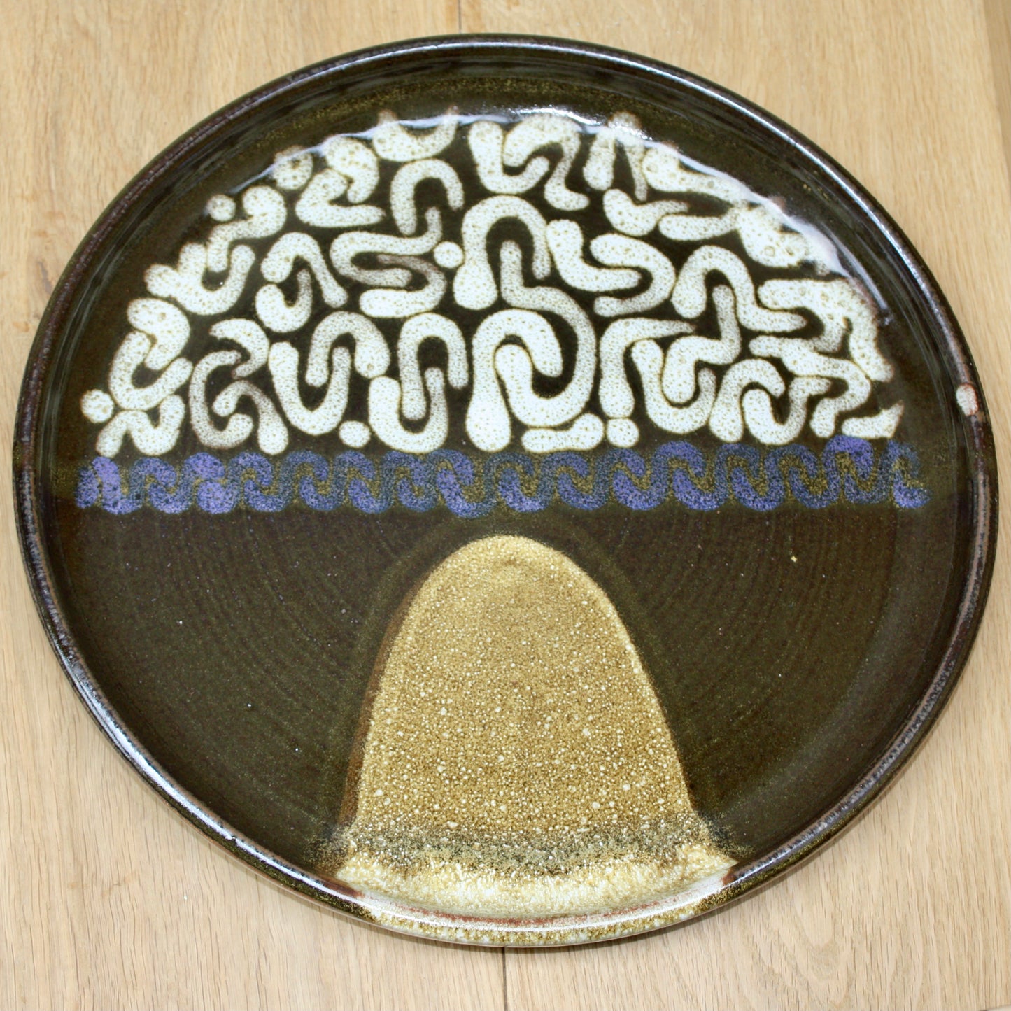 
                  
                    large studio pottery charger
                  
                