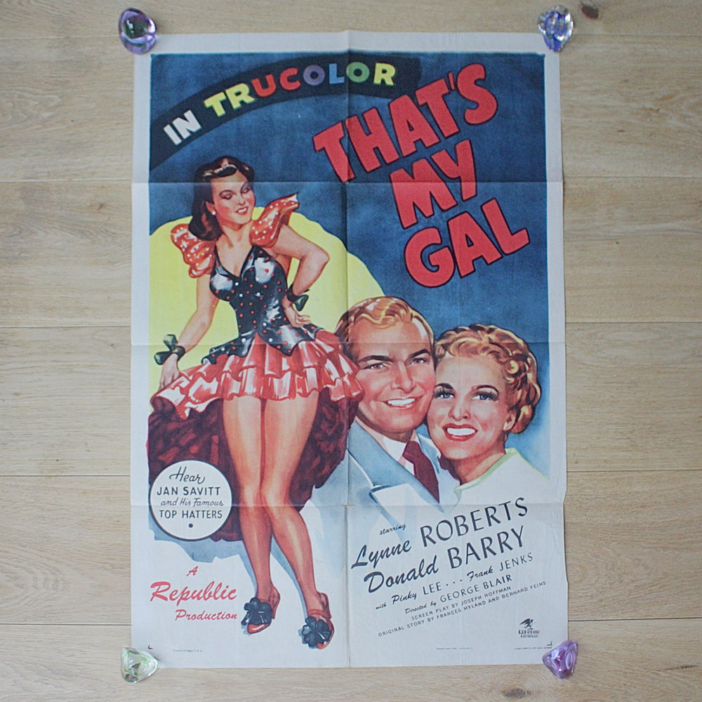 
                  
                    " that's my gal " cinema poster
                  
                