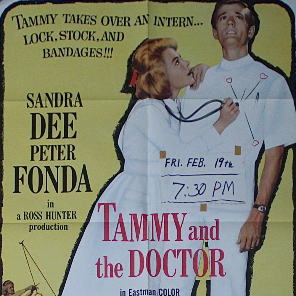 
                  
                    " Tammy and the doctor " original cinema poster.
                  
                