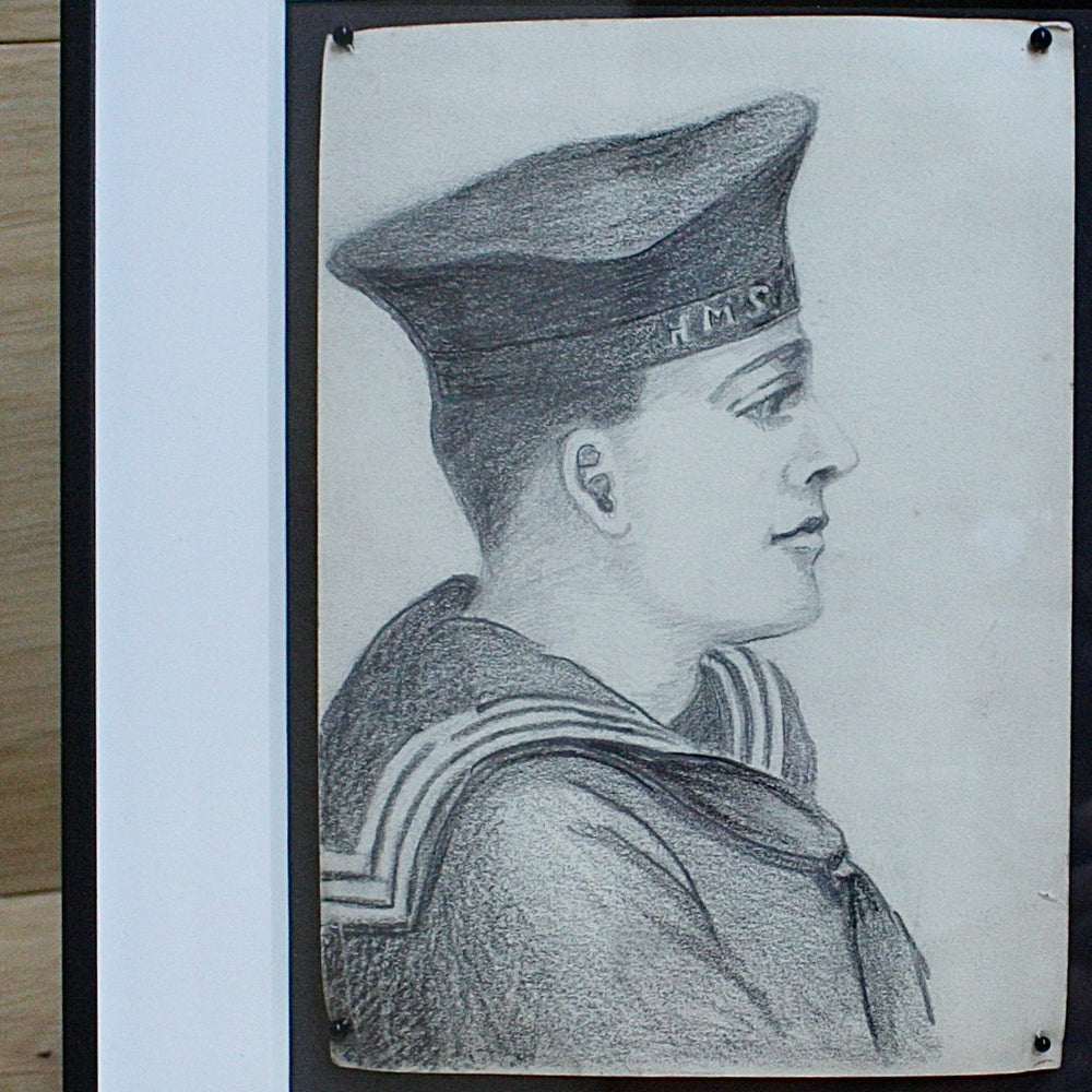 
                  
                    a naive portrait of a sailor
                  
                