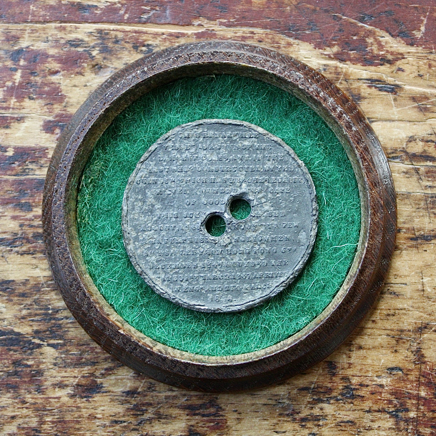 
                  
                    the Chinese junk " keying " medal
                  
                