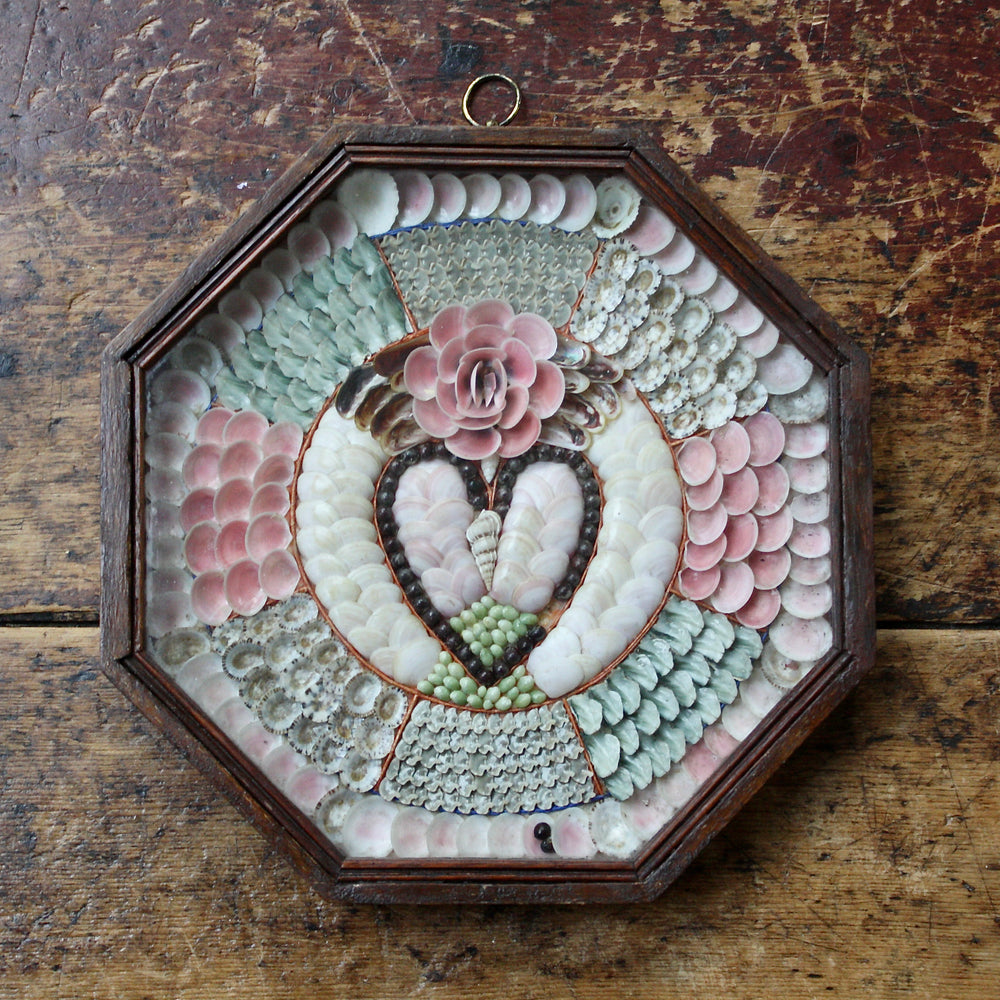 an antique sailors valentine