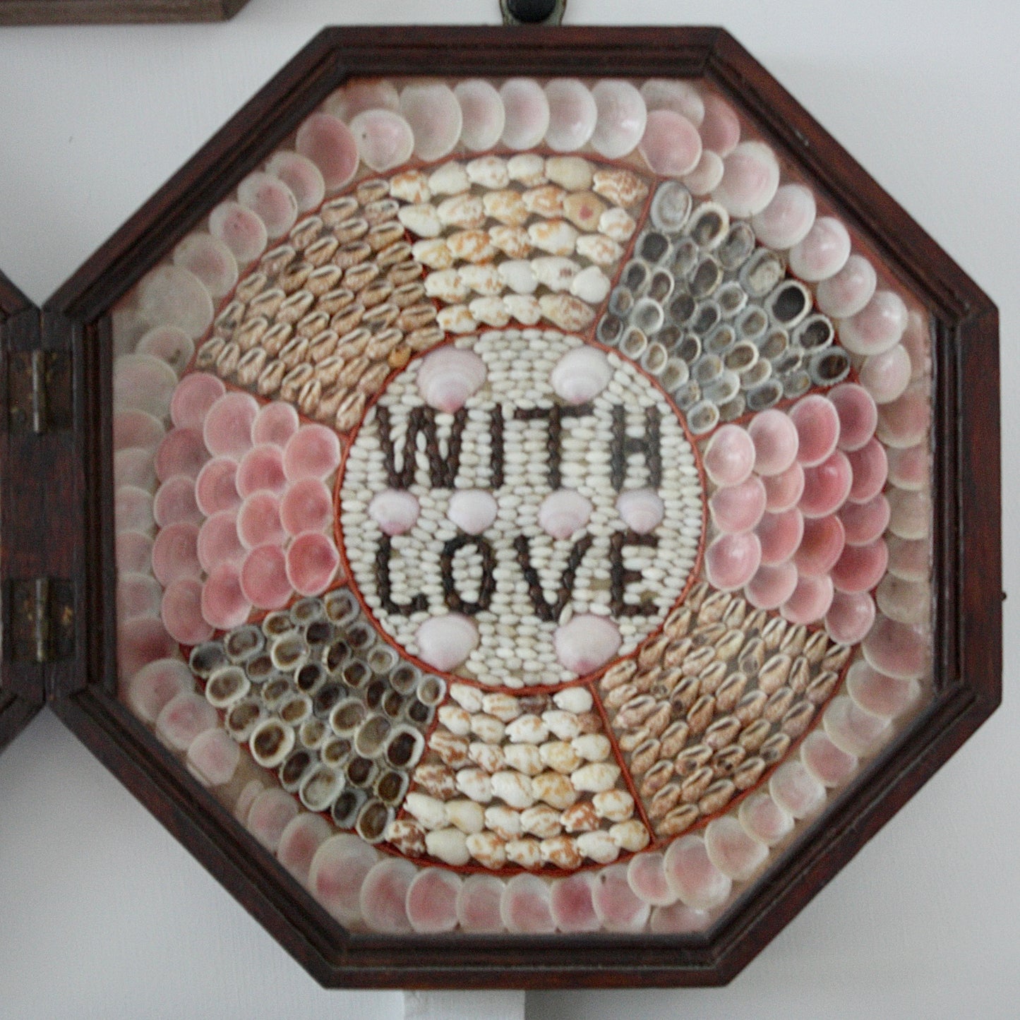 
                  
                    an antique sailors valentine " with Love "
                  
                