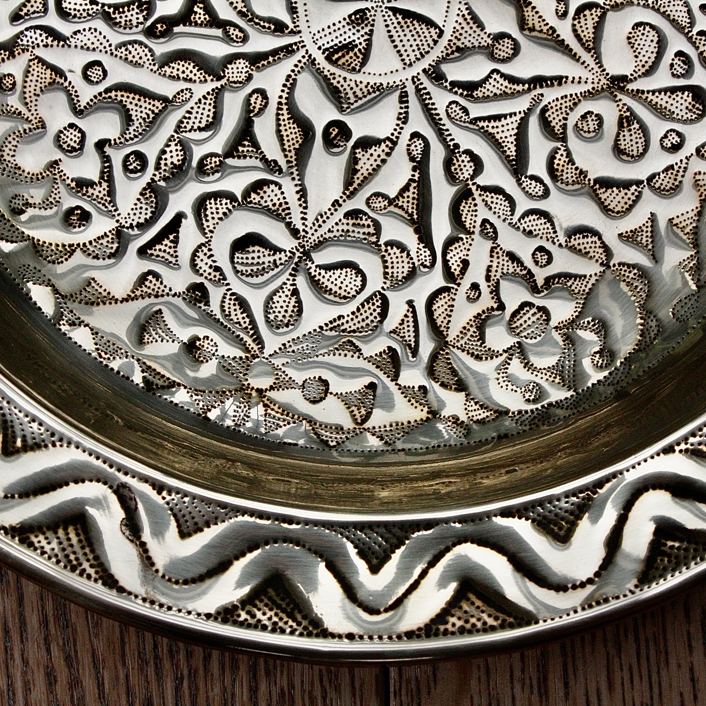 
                  
                    an embossed brass bowl from old calabar
                  
                