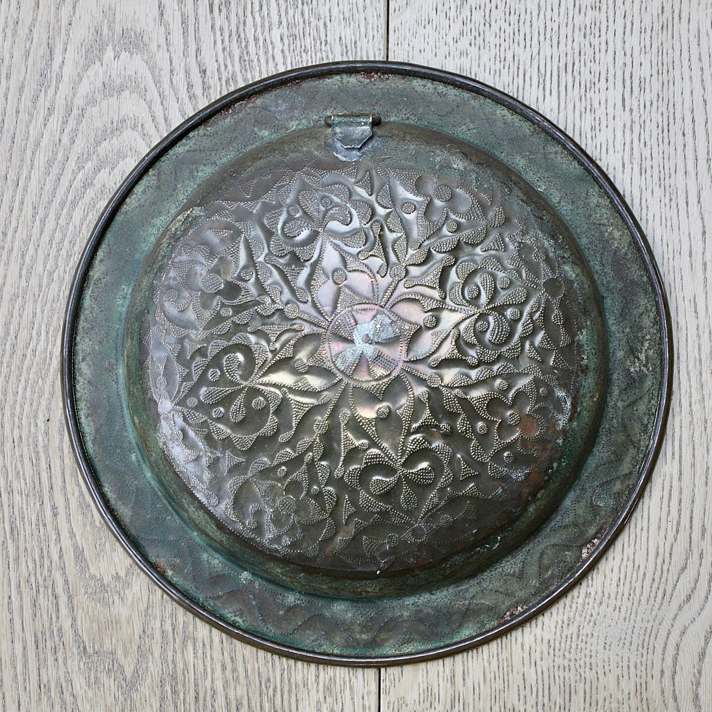 
                  
                    an embossed brass bowl from old calabar
                  
                