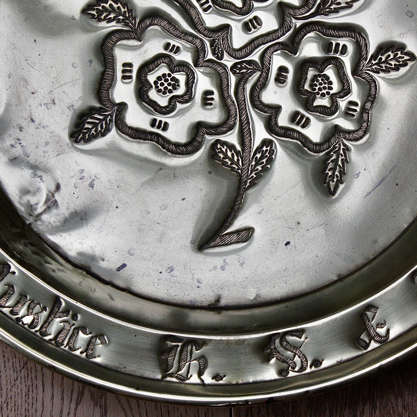 
                  
                    a dedicated charger from old calabar with a 3 flowers.
                  
                