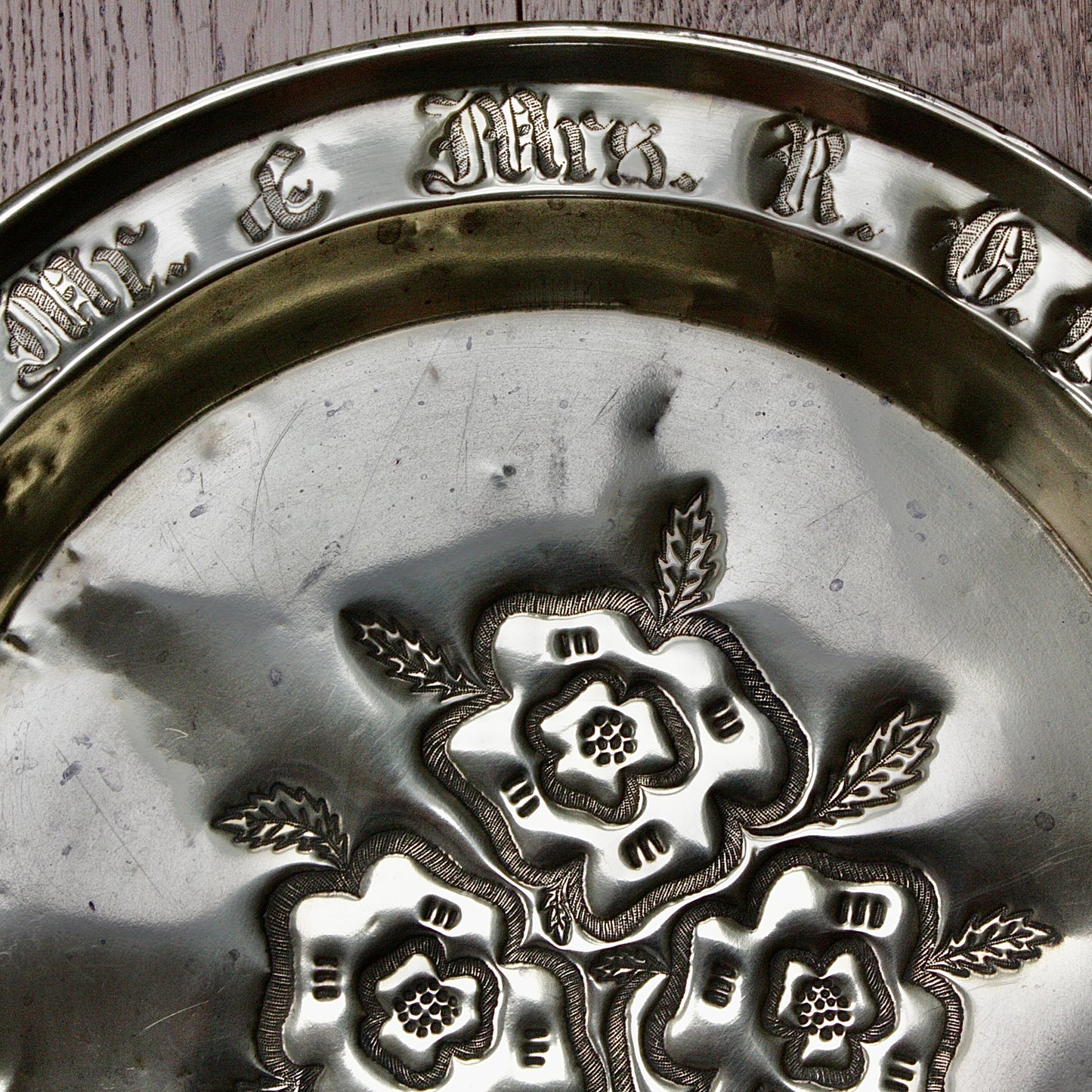 
                  
                    a dedicated charger from old calabar with a 3 flowers.
                  
                