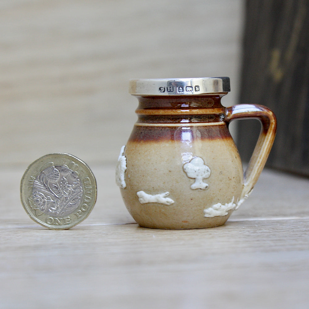 a miniature doulton of lambeth 