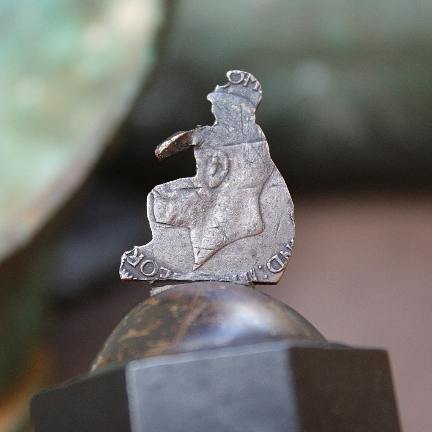 
                  
                    an unusual re purposed George v penny .
                  
                