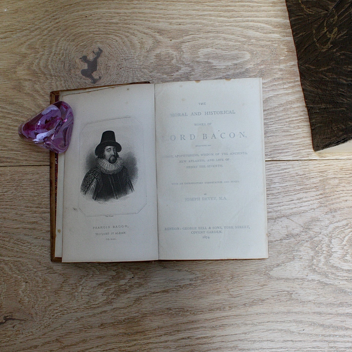 
                  
                    the moral and historical works of lord bacon.
                  
                