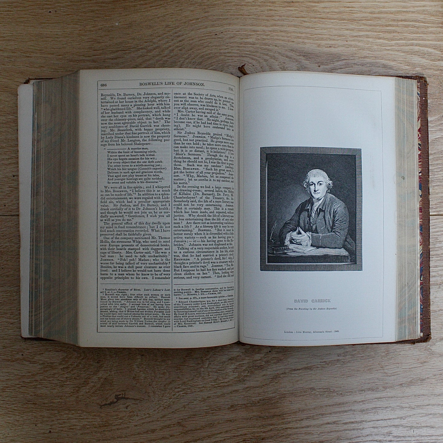 
                  
                    Boswell's life of Johnson edited by the right honourable John Wilson croker.
                  
                