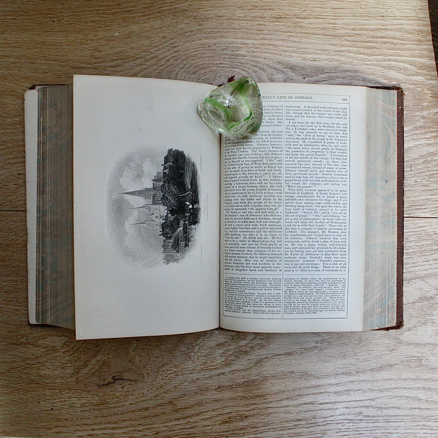 
                  
                    Boswell's life of Johnson edited by the right honourable John Wilson croker.
                  
                