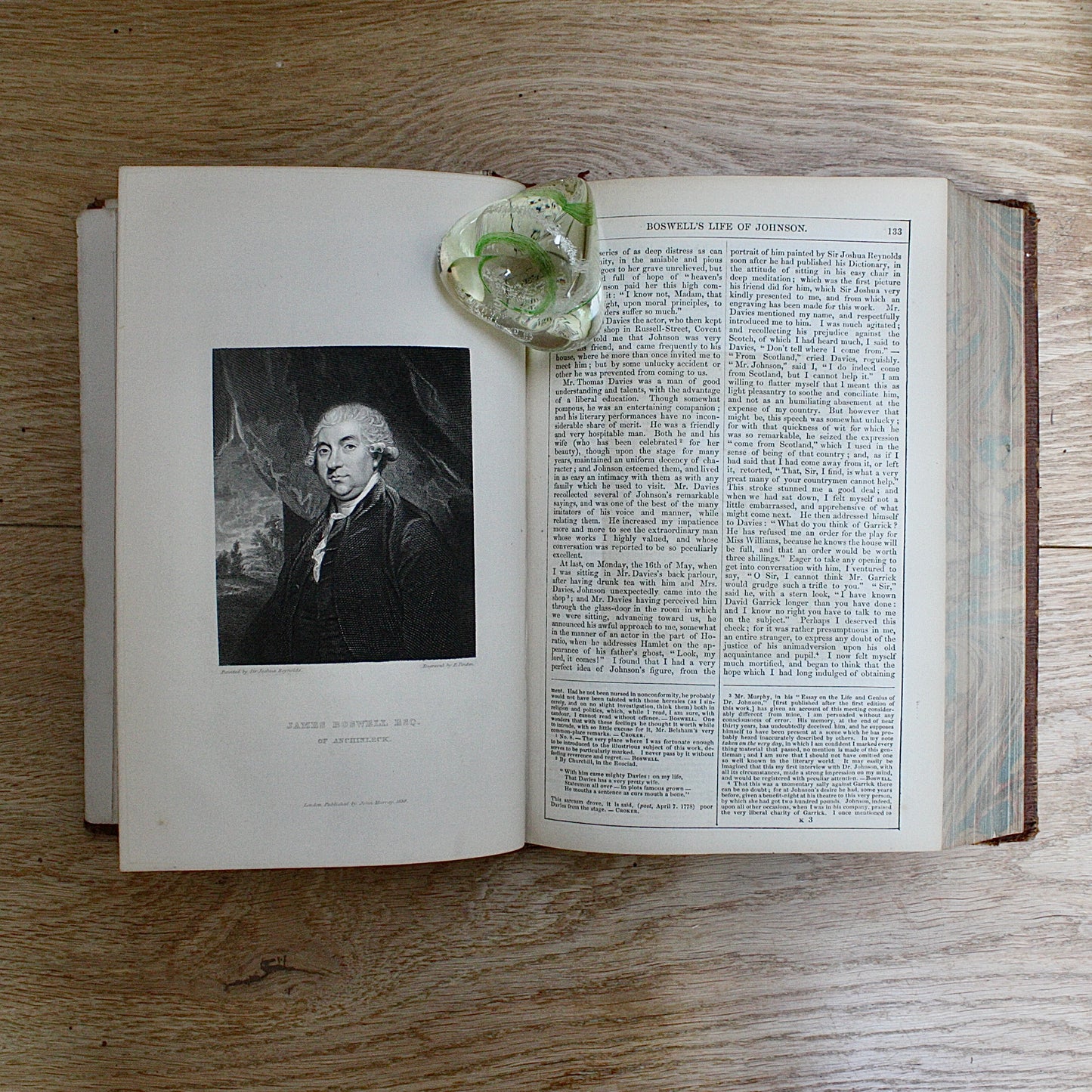 
                  
                    Boswell's life of Johnson edited by the right honourable John Wilson croker.
                  
                