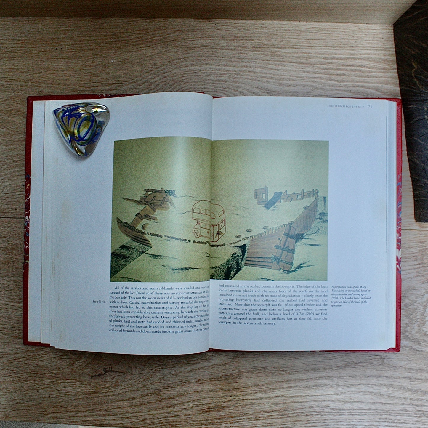 
                  
                    " the Mary rose " by Margaret rule.
                  
                