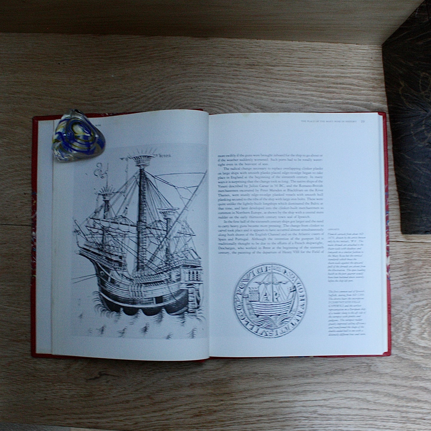 
                  
                    " the Mary rose " by Margaret rule.
                  
                