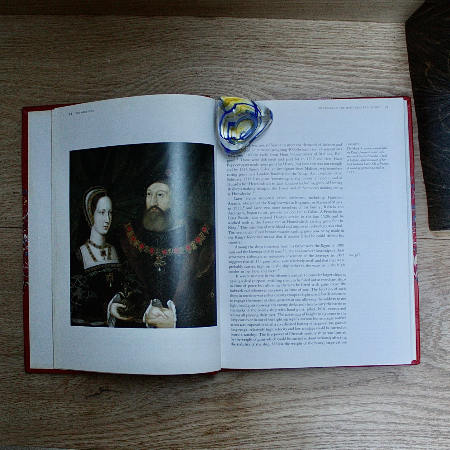 
                  
                    " the Mary rose " by Margaret rule.
                  
                