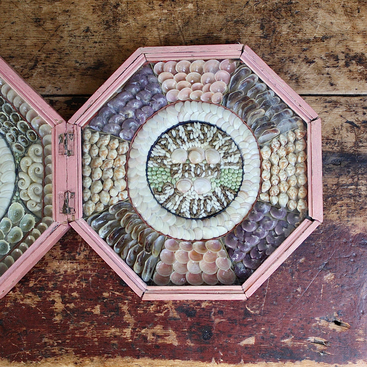 
                  
                    an antique sailors valentine " a present from st. lucia " with interesting provenance.
                  
                