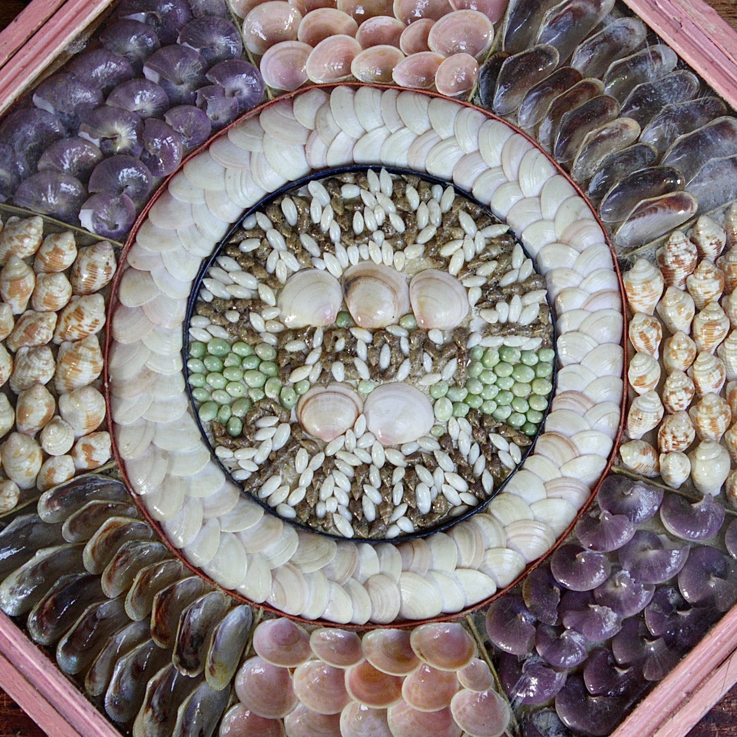 
                  
                    an antique sailors valentine " a present from st. lucia " with interesting provenance.
                  
                