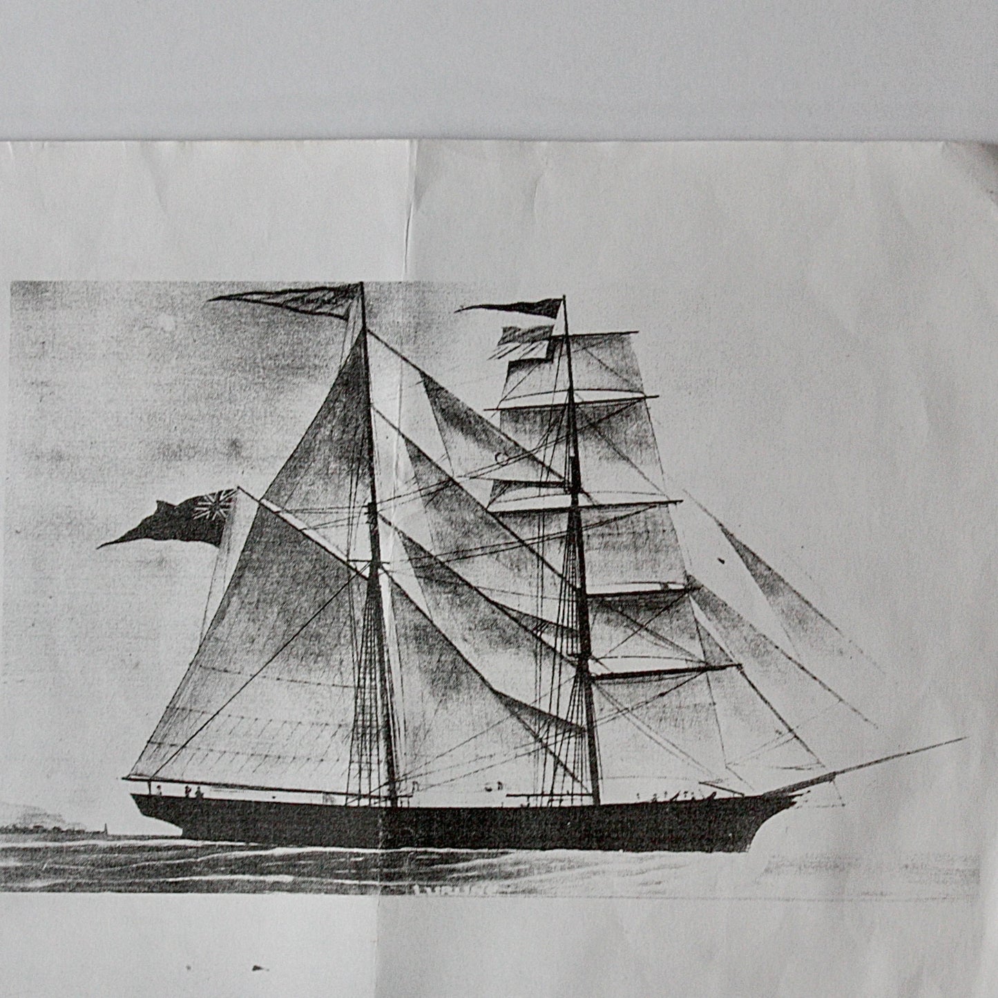 
                  
                    a sailors valentine " home again " with interesting  provenance.
                  
                