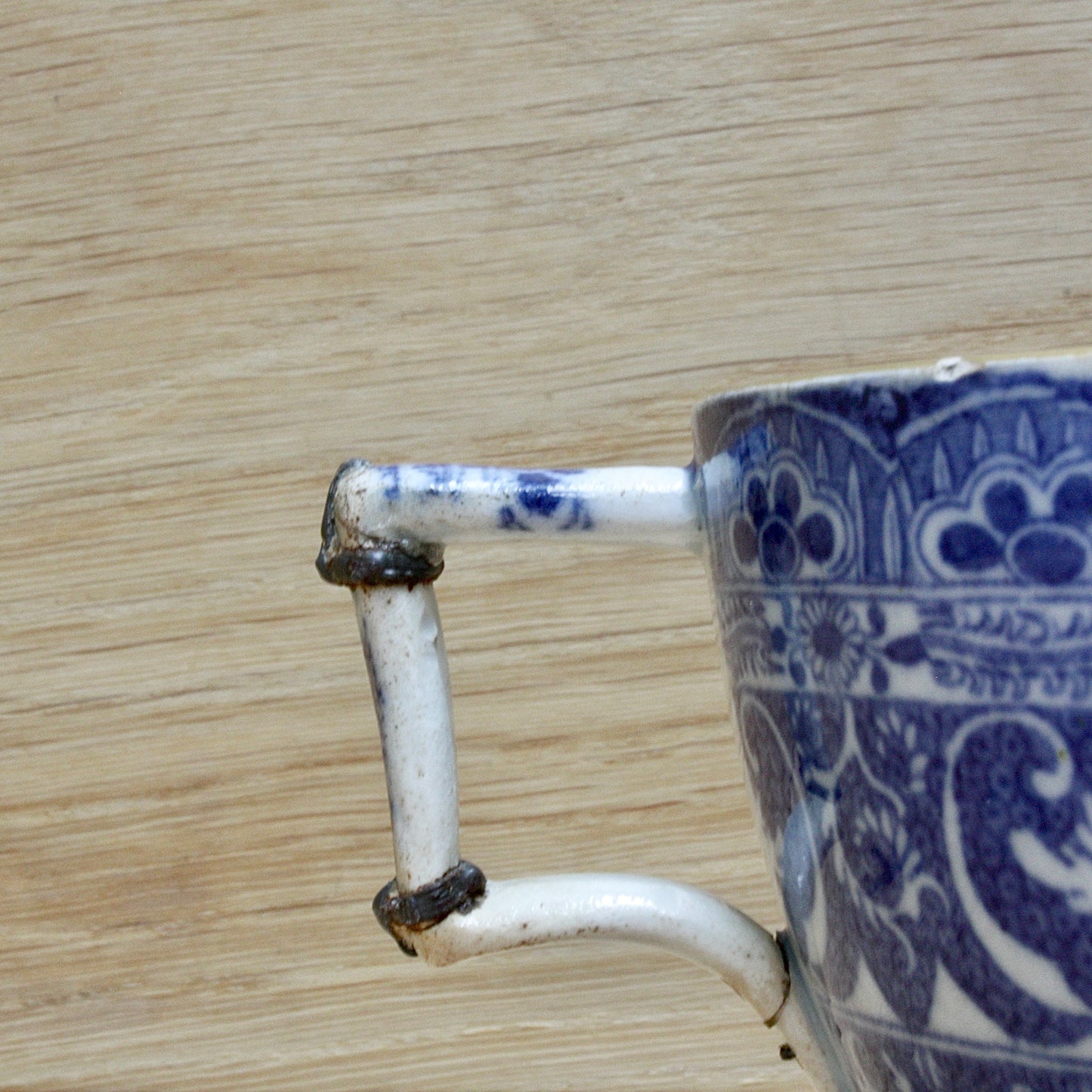 
                  
                    a charming Staffordshire pearlware cup
                  
                