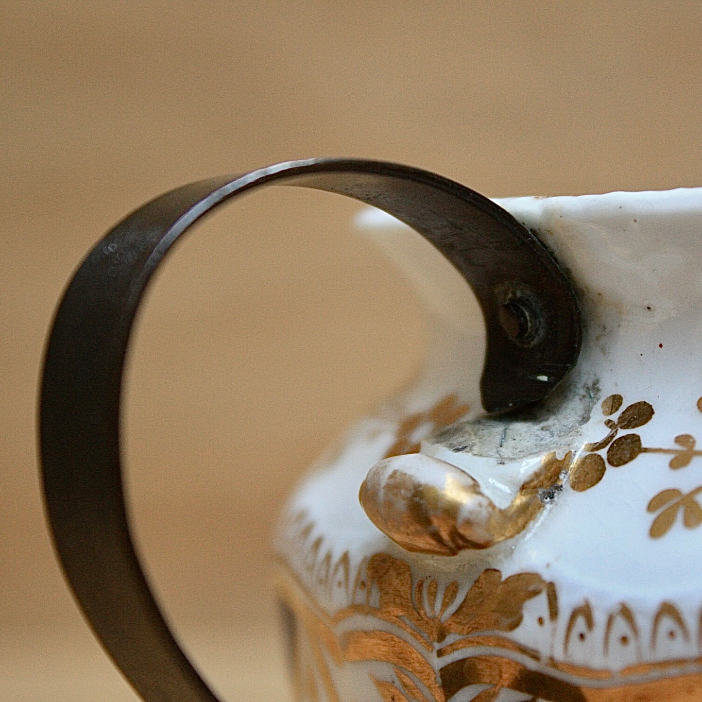
                  
                    a bone china cream jug.
                  
                