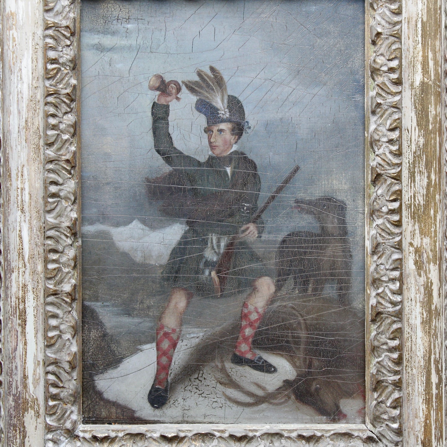 
                  
                    antique portrait of a Scottish clan chief
                  
                