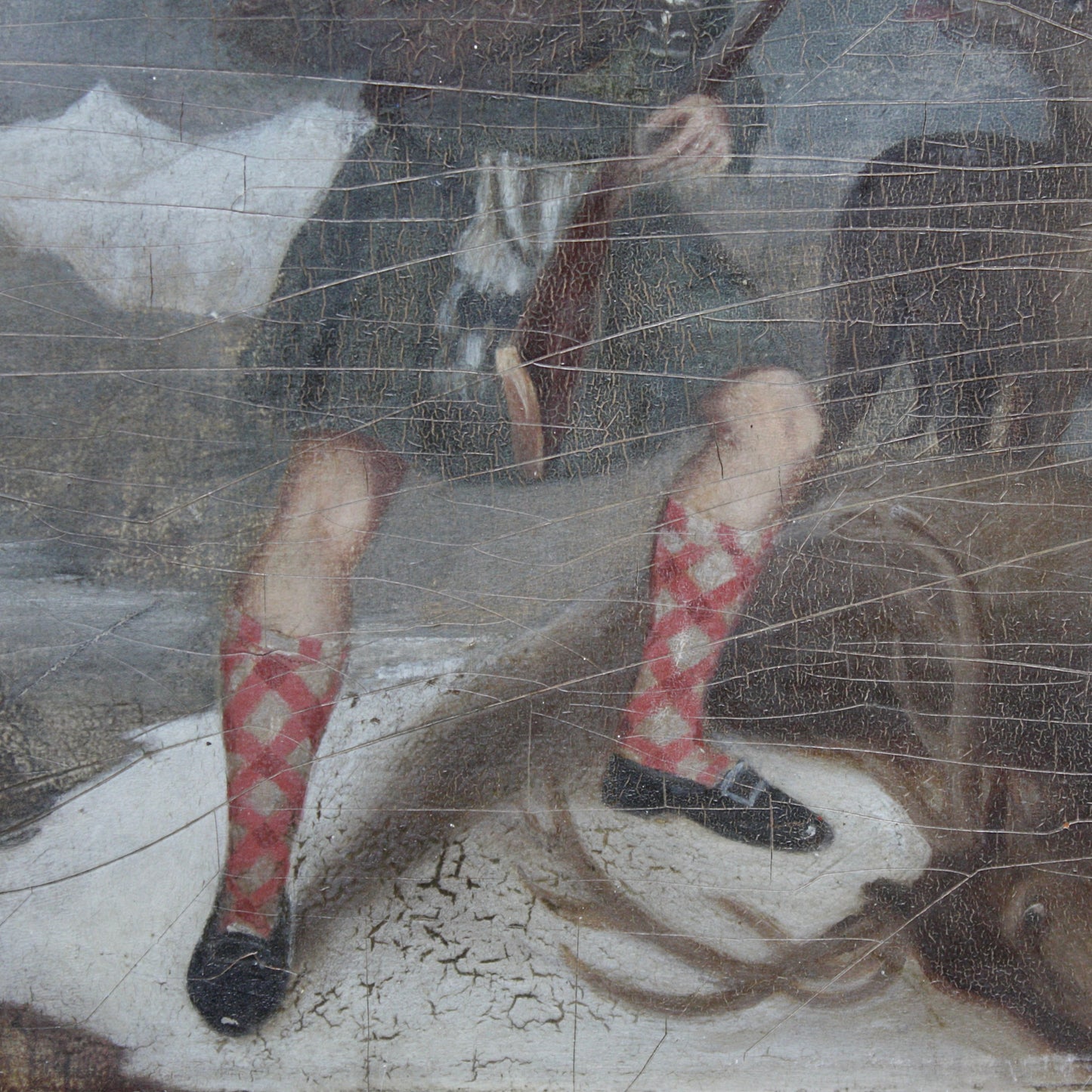 
                  
                    antique portrait of a Scottish clan chief
                  
                