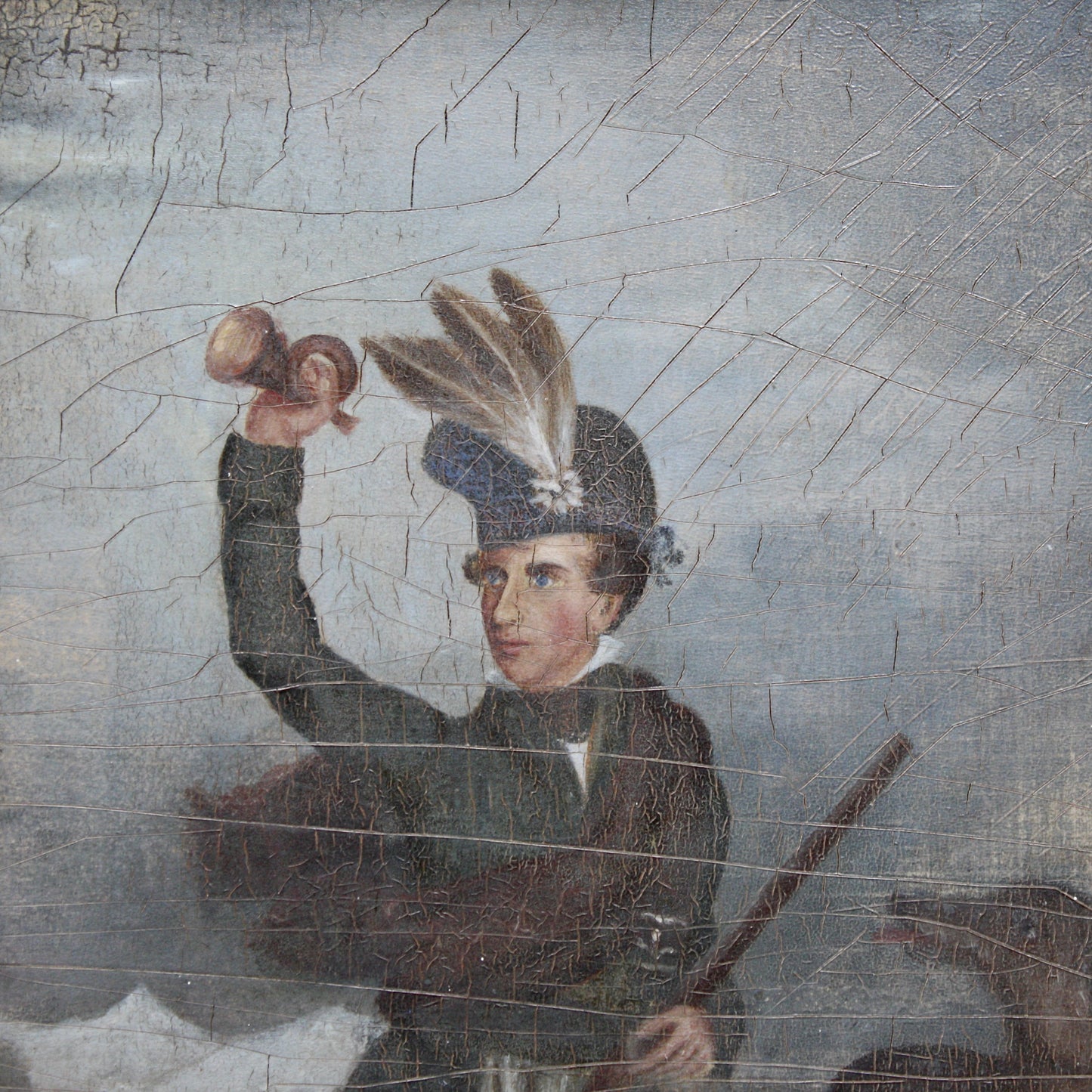 
                  
                    antique portrait of a Scottish clan chief
                  
                