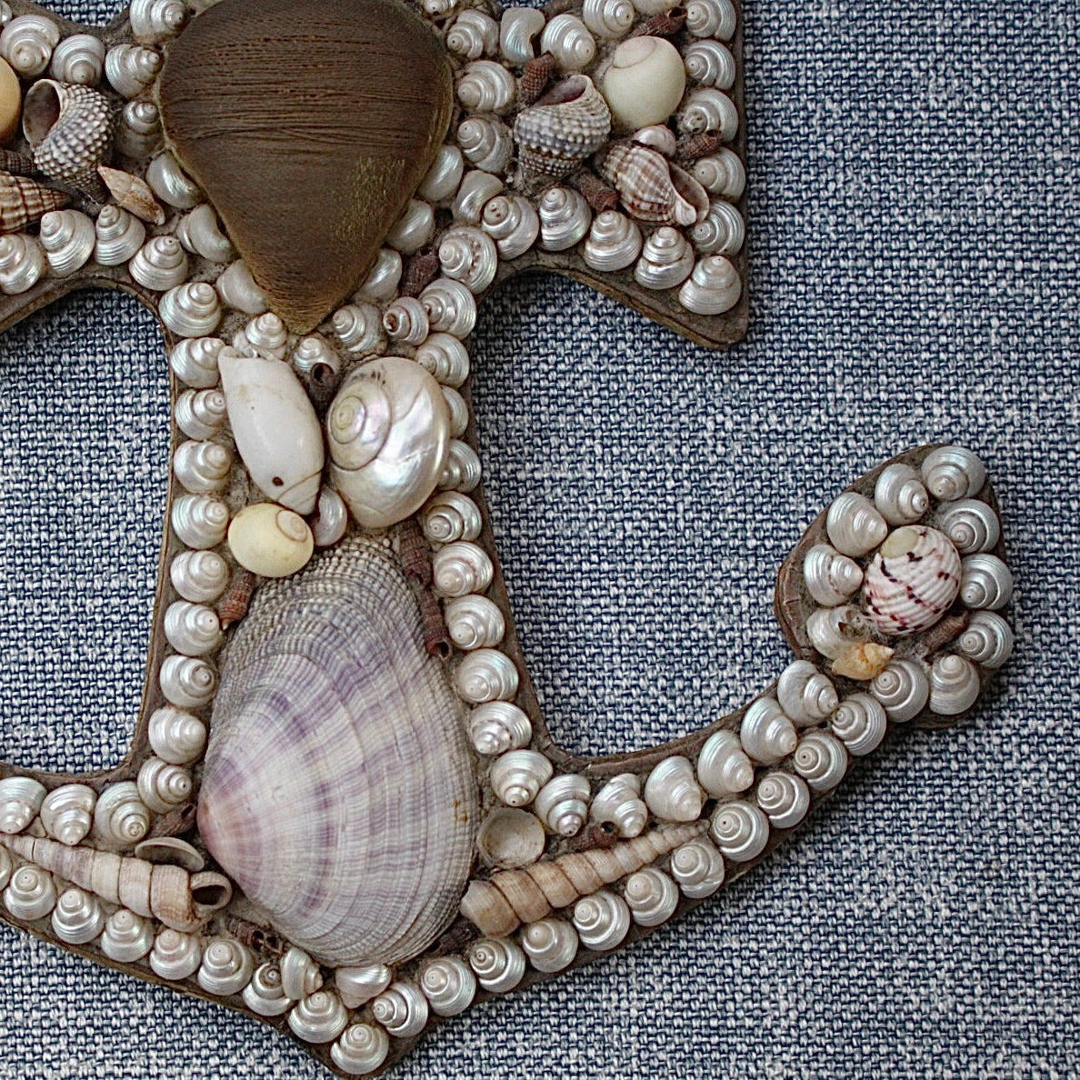 
                  
                    sailors valentine, keepsake, love token in the form of an anchor.no.2
                  
                