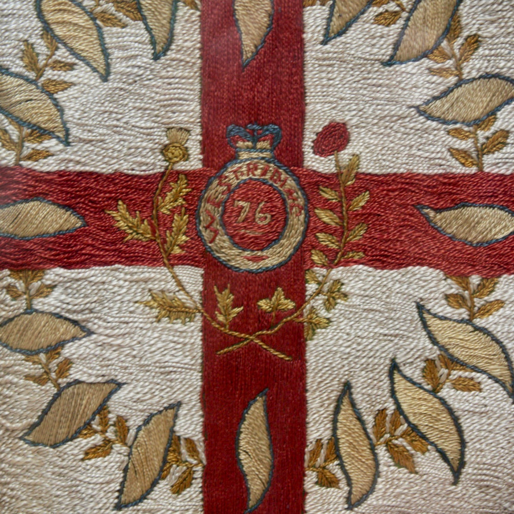 
                  
                    no.3 folk art silk/wool work flag
                  
                