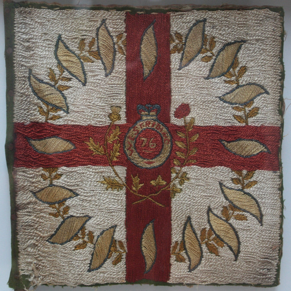 
                  
                    no.3 folk art silk/wool work flag
                  
                