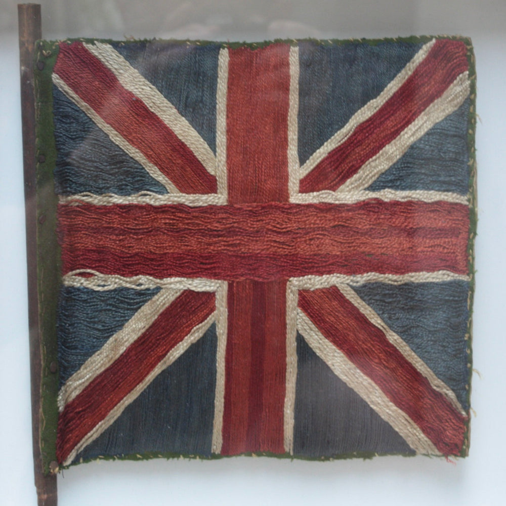 
                  
                    no.2 folk art silk/wool work flag
                  
                