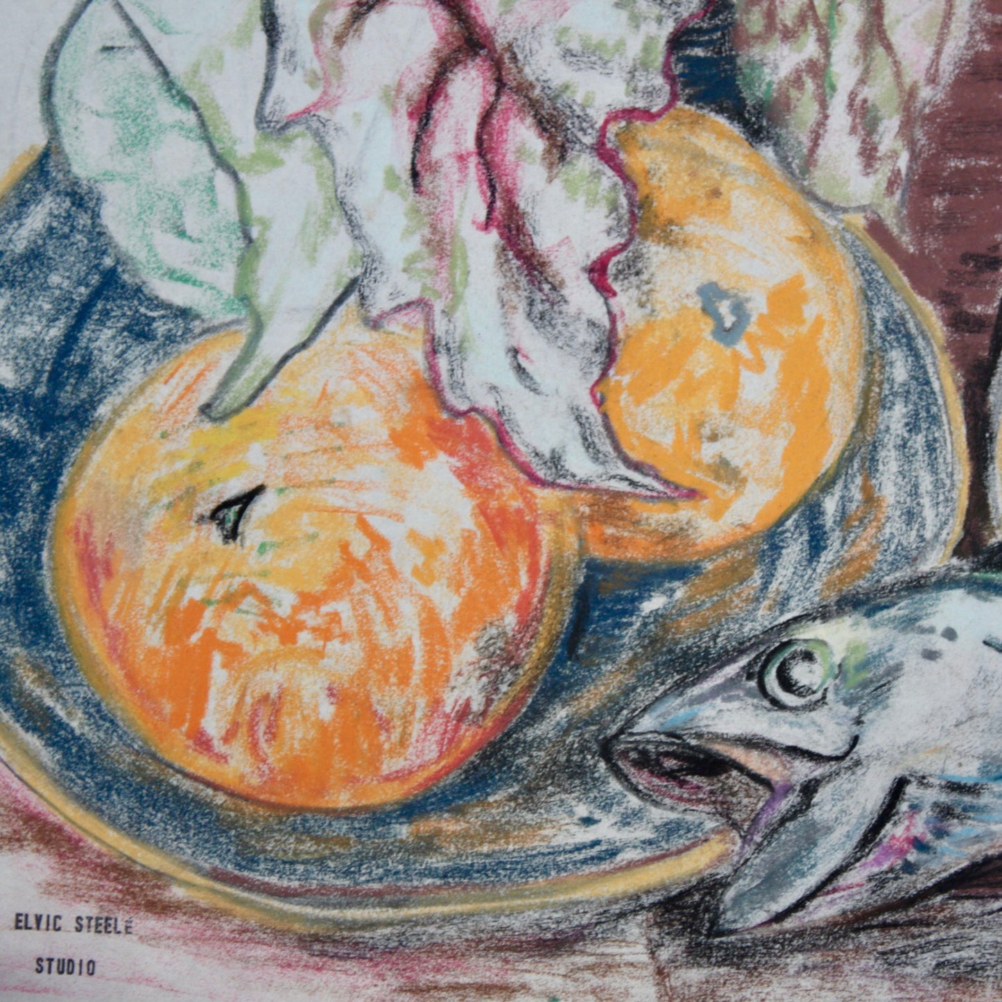 
                  
                    fish, fruit and chard by elvic Steele
                  
                