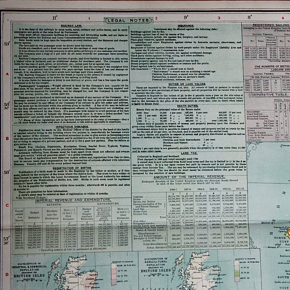 
                  
                    Richardsons new chart of the British isles 1912
                  
                