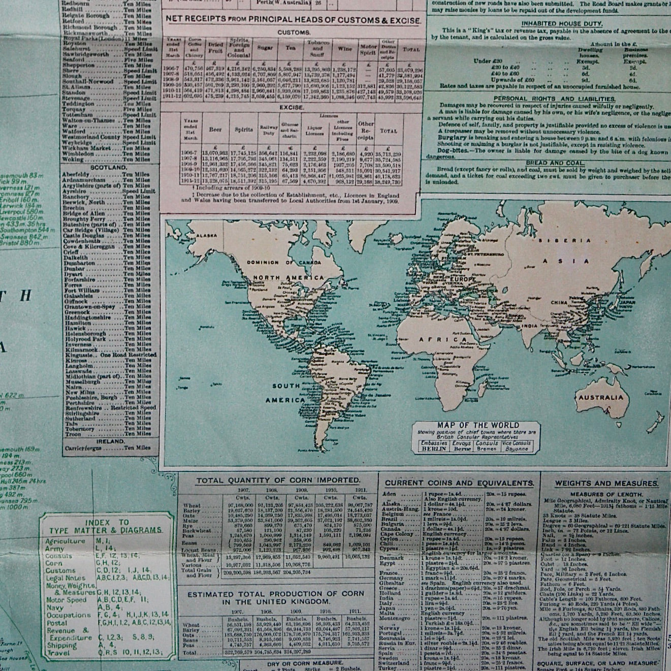 
                  
                    Richardsons new chart of the British isles 1912
                  
                