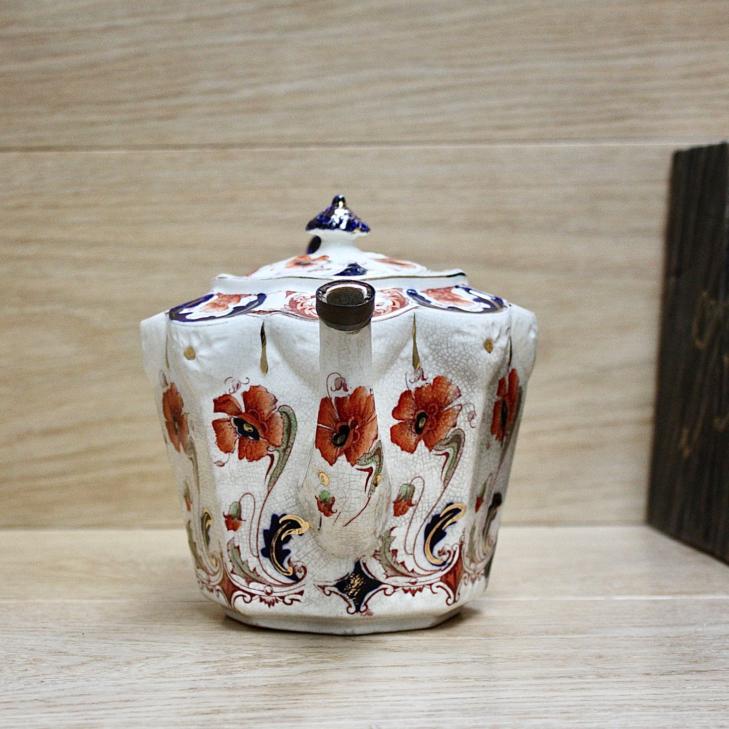
                  
                    a " henley " pattern Sampson hancock & sons teapot.
                  
                