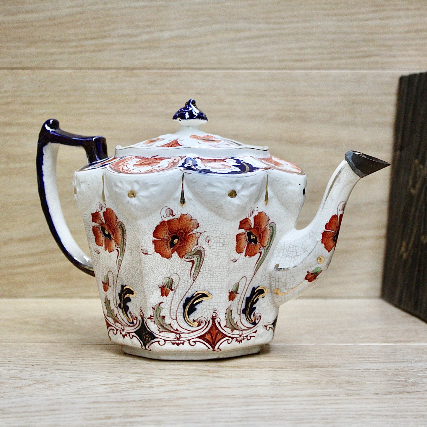 
                  
                    a " henley " pattern Sampson hancock & sons teapot.
                  
                