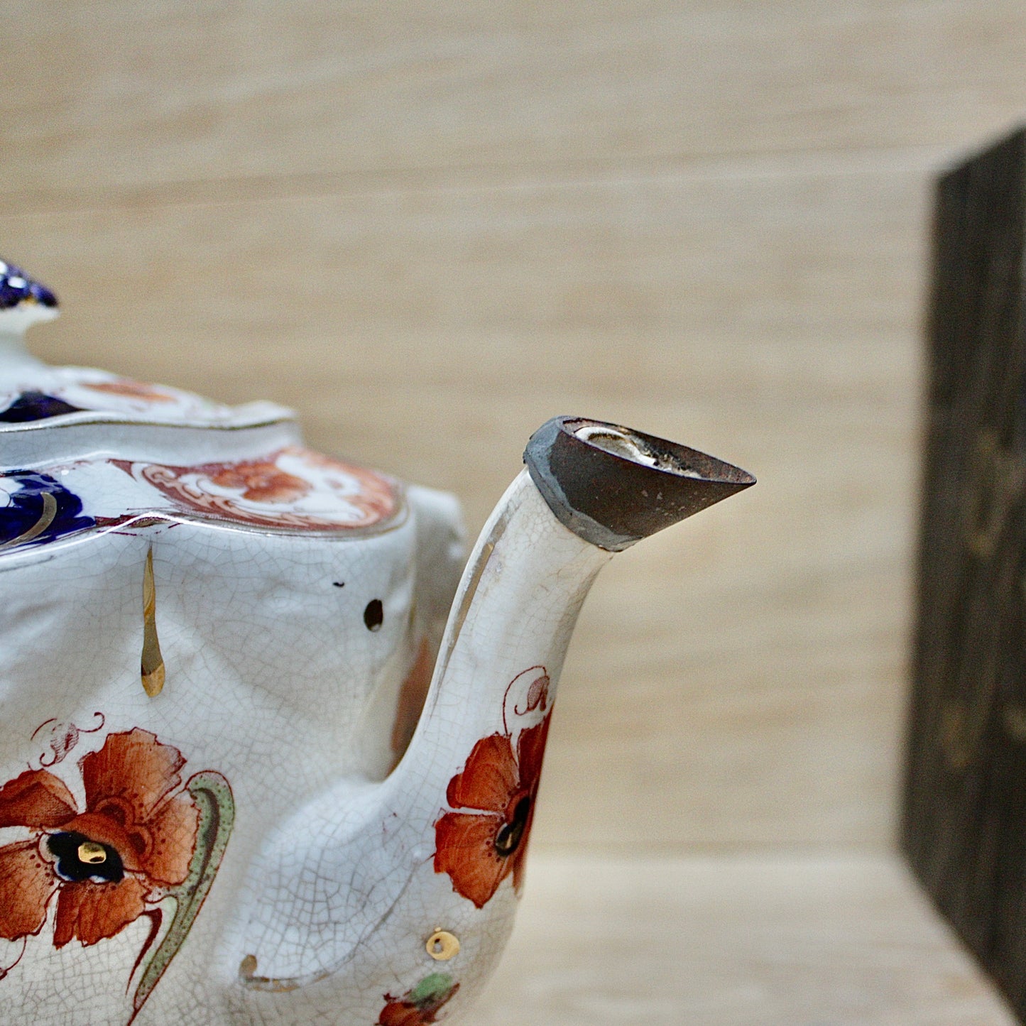 
                  
                    a " henley " pattern Sampson hancock & sons teapot.
                  
                