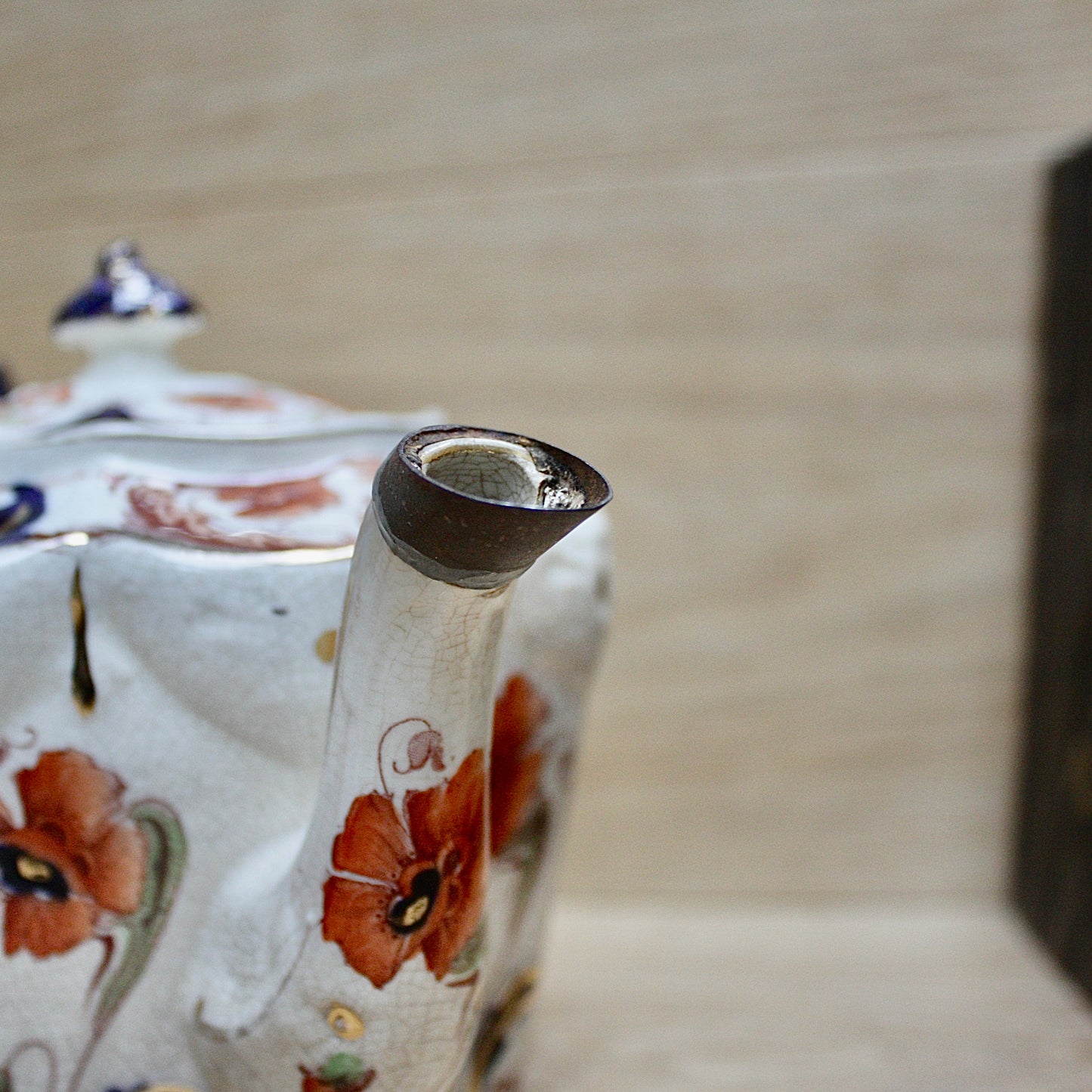 
                  
                    a " henley " pattern Sampson hancock & sons teapot.
                  
                