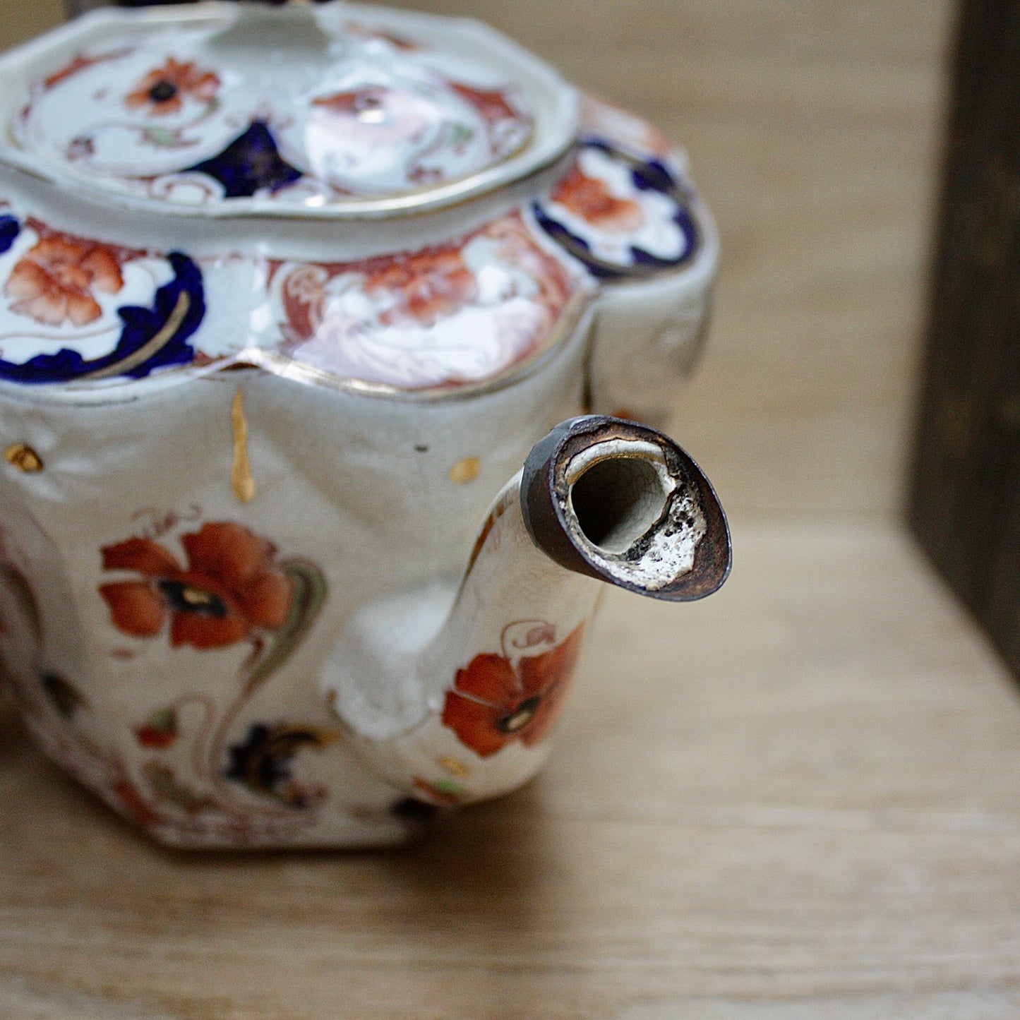 
                  
                    a " henley " pattern Sampson hancock & sons teapot.
                  
                