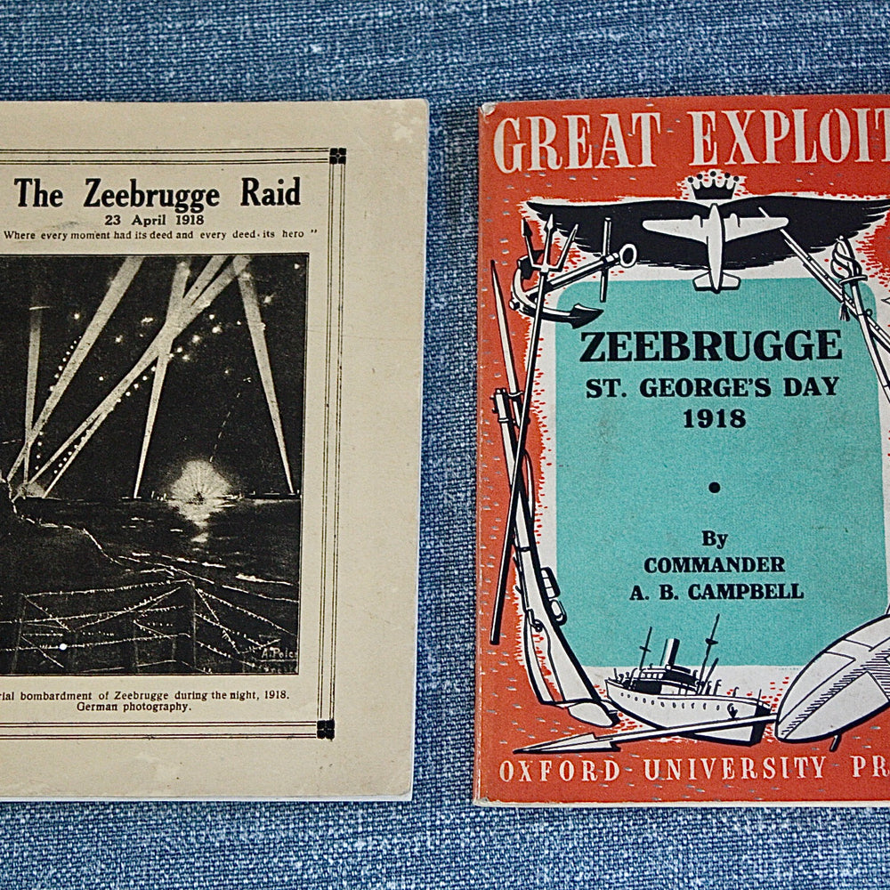 
                  
                    "the blocking of zeebrugge"and  Zeebrugge raid collection
                  
                
