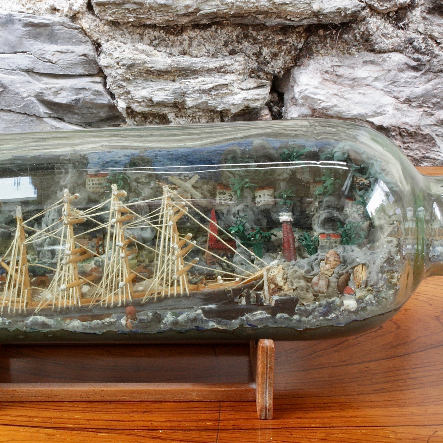 
                  
                    a ship in bottle from the Isle of man 1917
                  
                