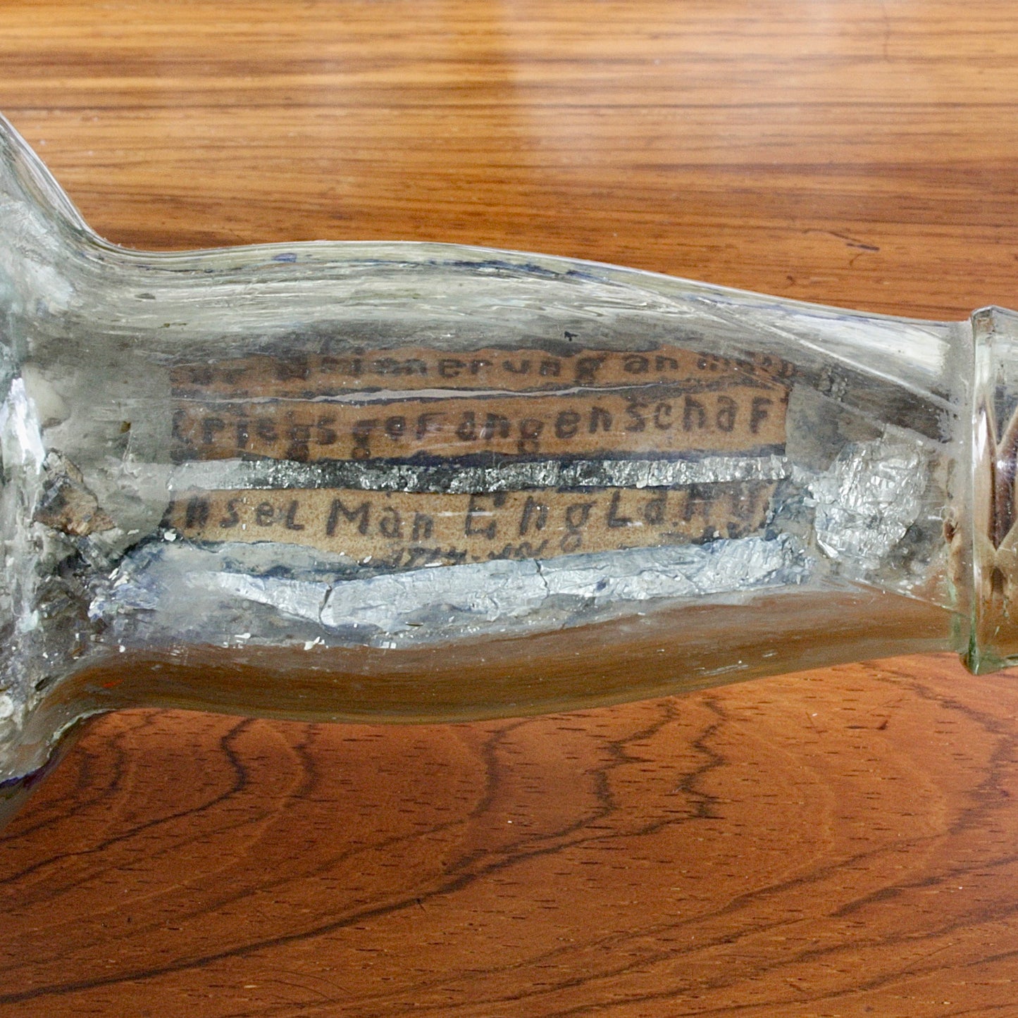
                  
                    a ship in bottle from the Isle of man 1917
                  
                