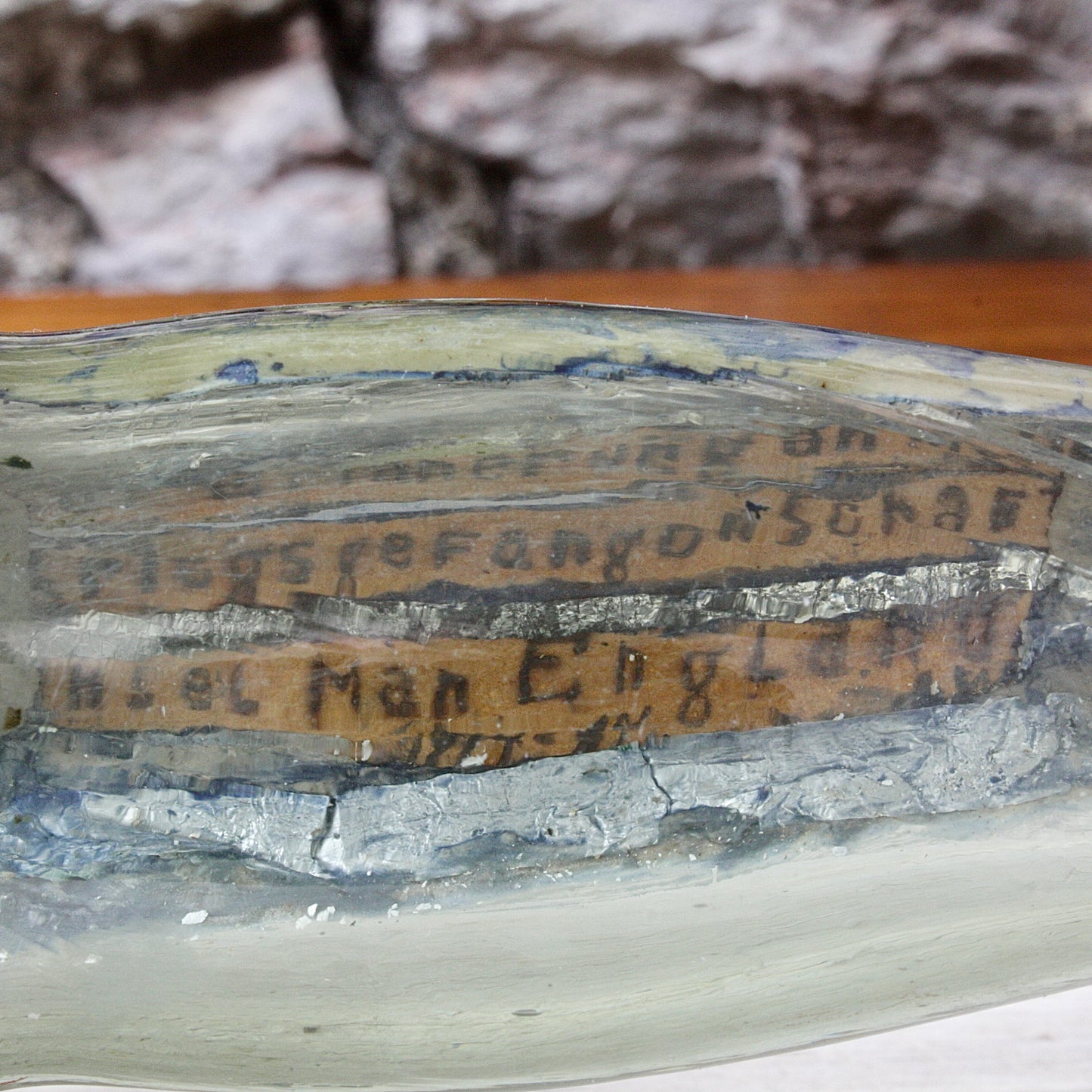 
                  
                    a ship in bottle from the Isle of man 1917
                  
                