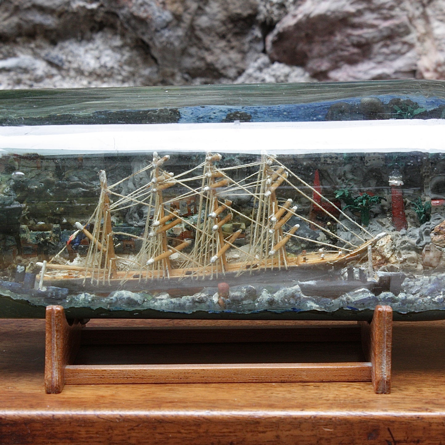 
                  
                    a ship in bottle from the Isle of man 1917
                  
                