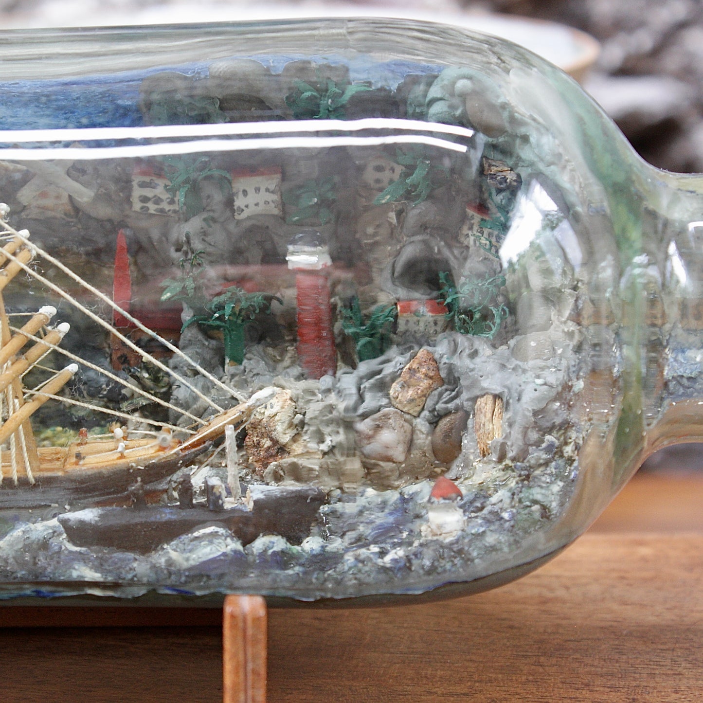 
                  
                    a ship in bottle from the Isle of man 1917
                  
                