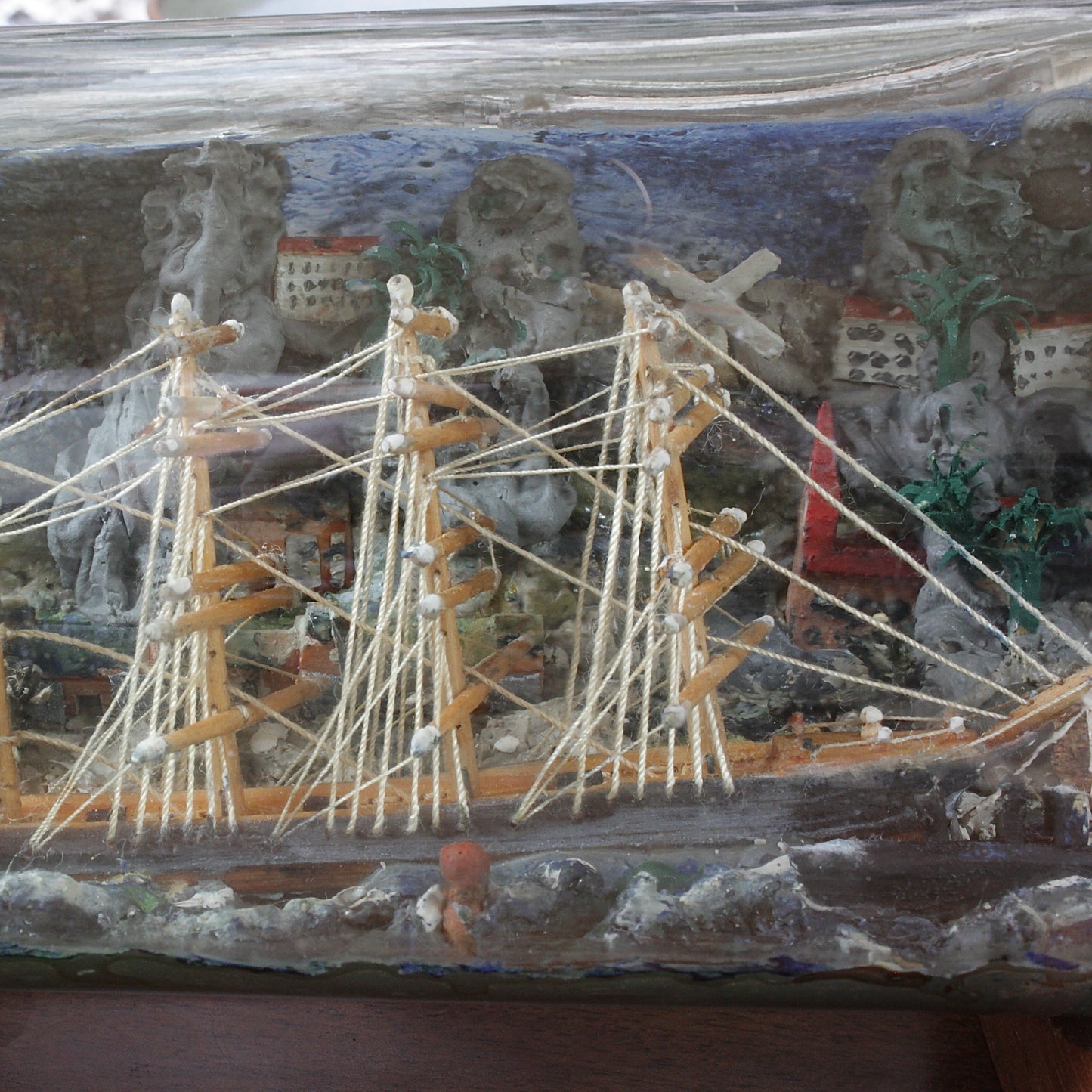 
                  
                    a ship in bottle from the Isle of man 1917
                  
                