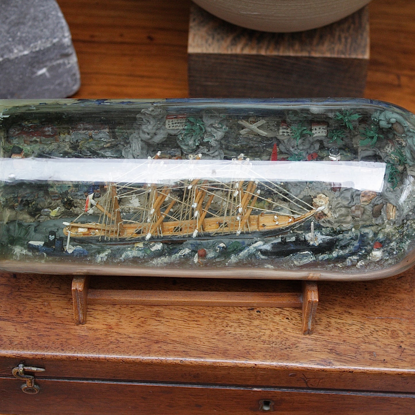 
                  
                    a ship in bottle from the Isle of man 1917
                  
                
