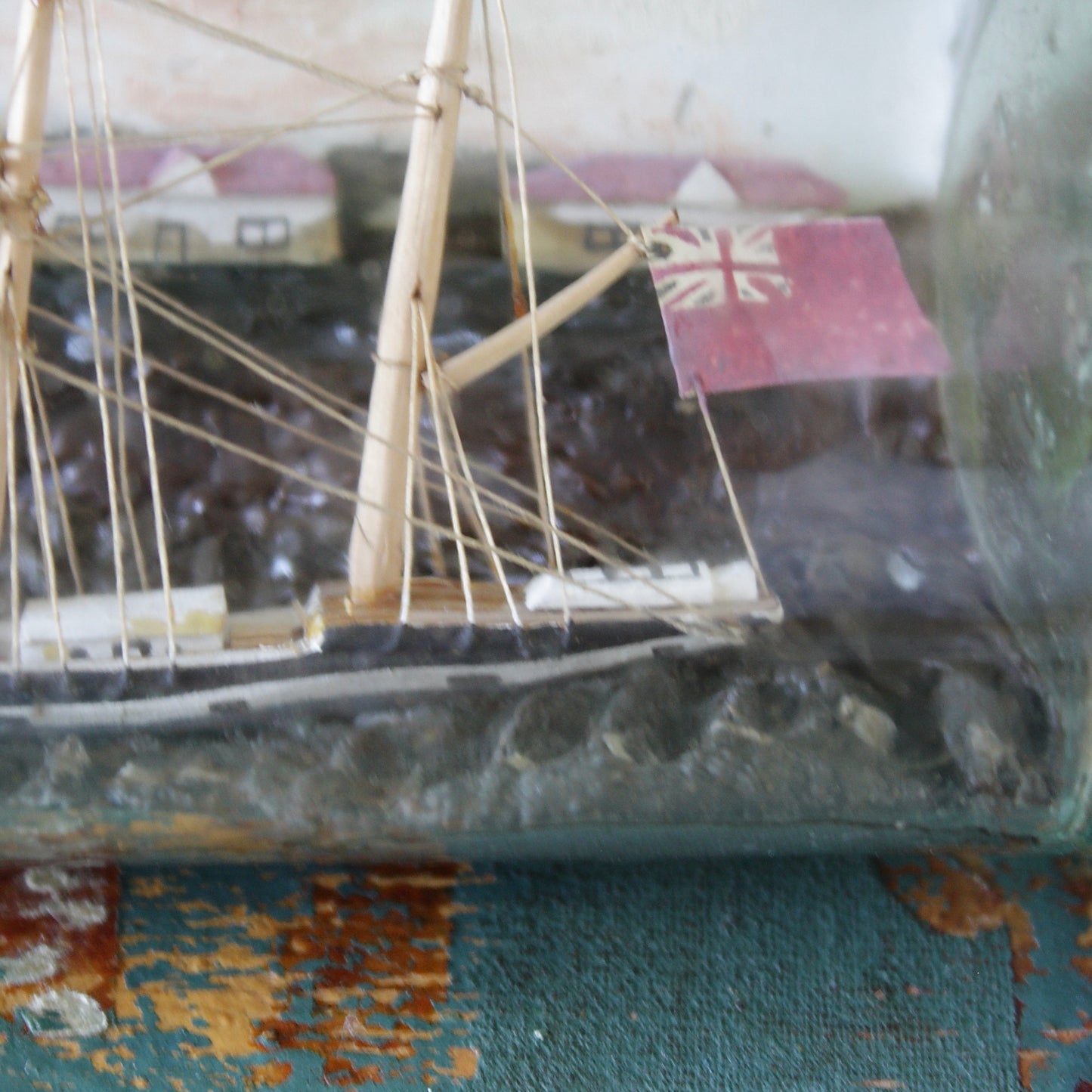 
                  
                    a good ship in a bottle.
                  
                