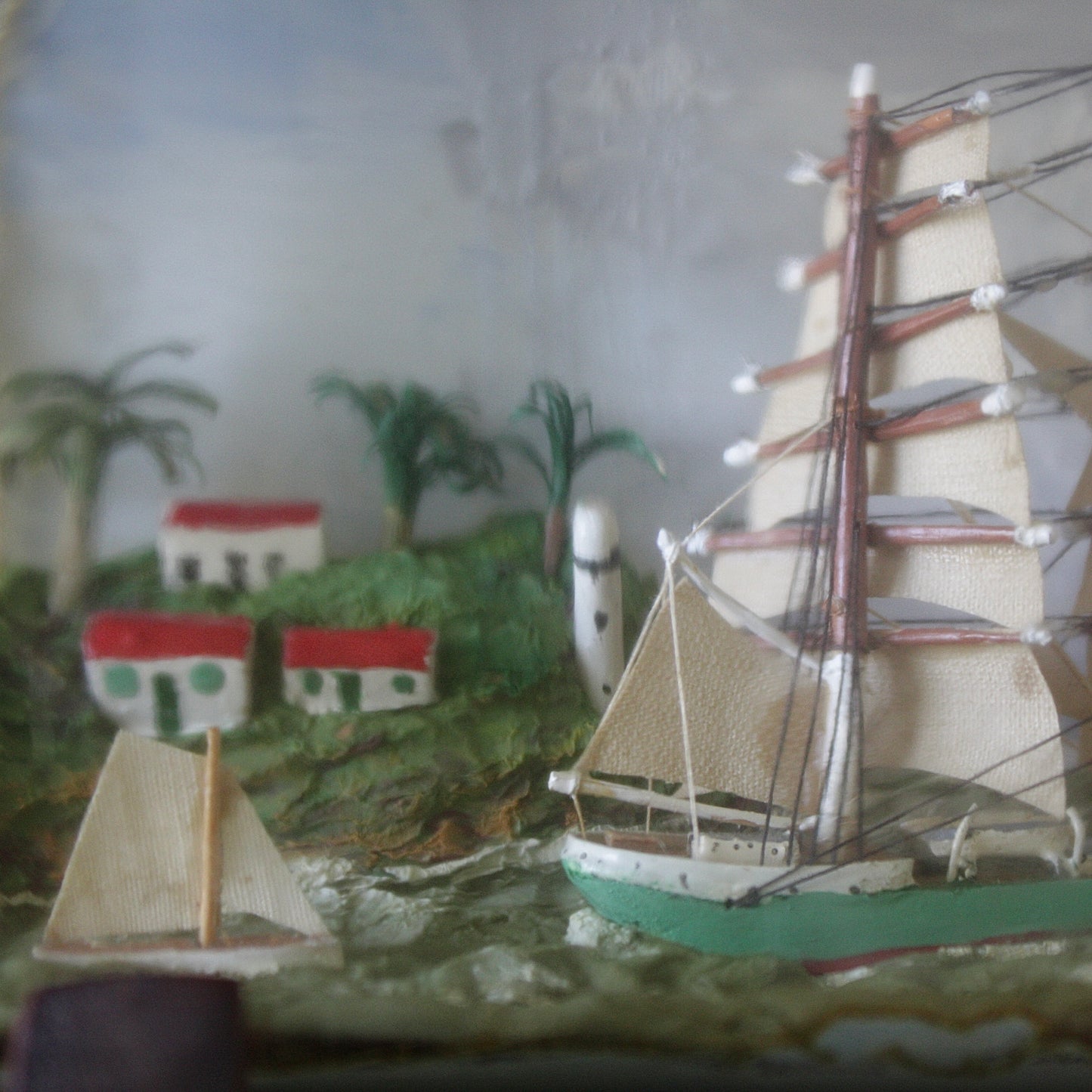 
                  
                    ' thermopylae " a ship in a bottle.
                  
                